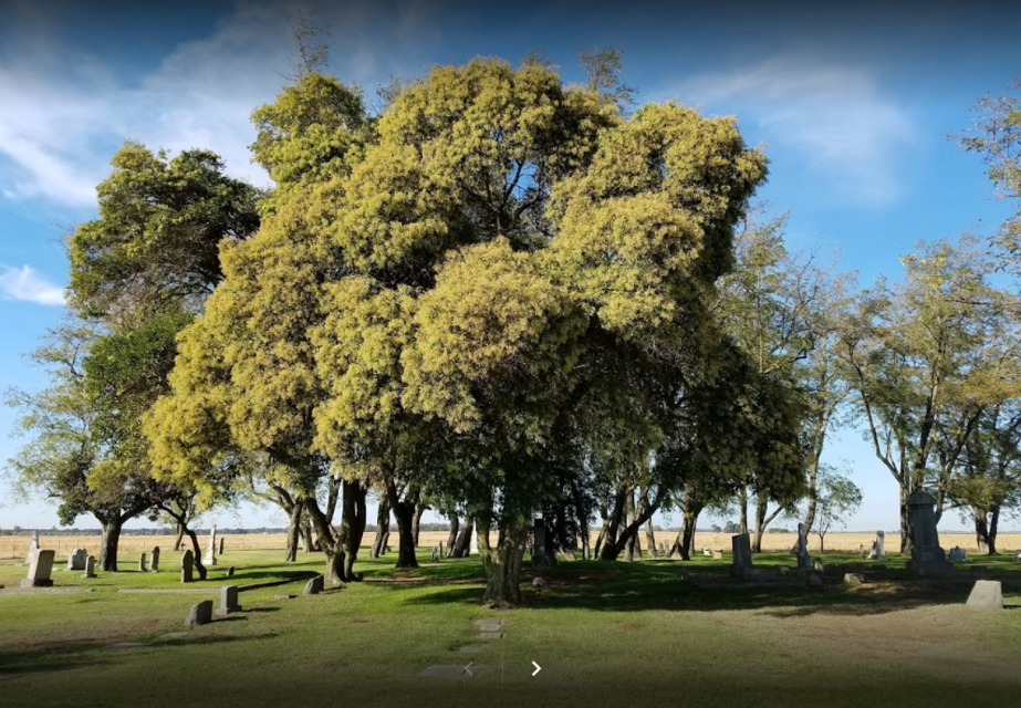 A photo of Hicksville Cemetery