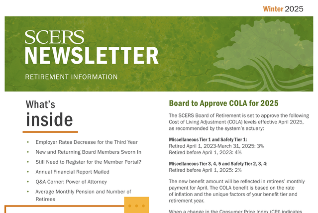 2025 Winter Newsletter